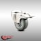 Service Caster 3 Inch 316SS Gray Polyurethane Swivel Bolt Hole Caster with Total Lock Brake SCC-SS316BHTTL20S314-PPUB - alternate 3